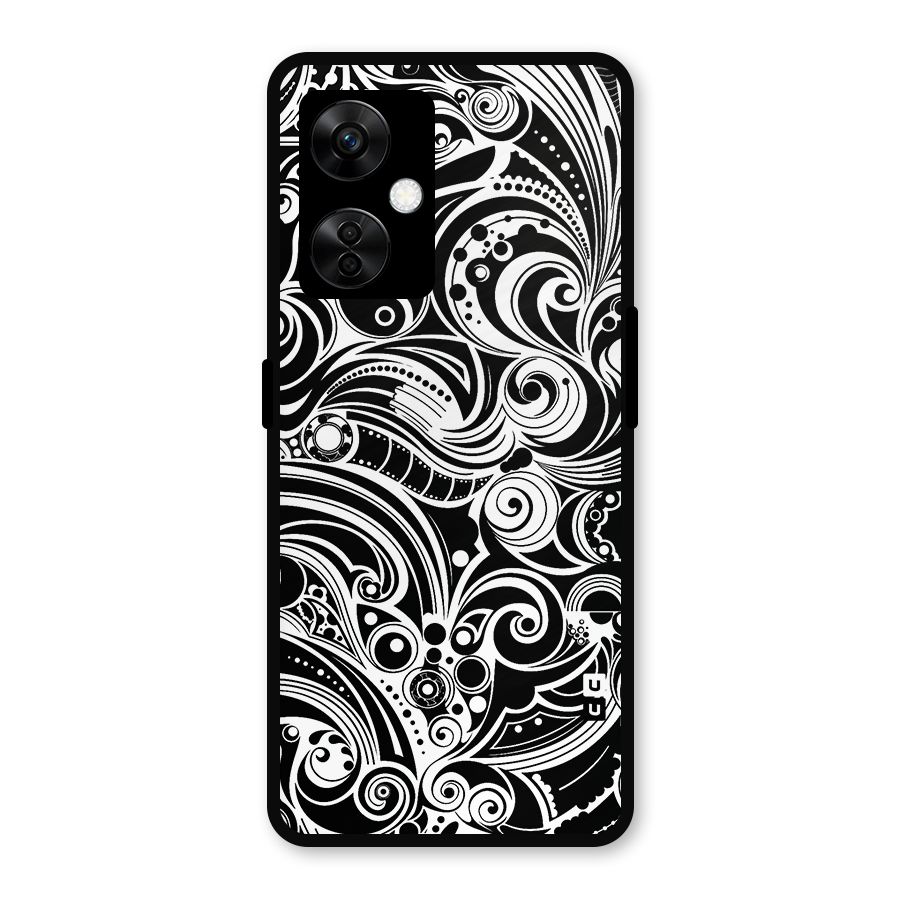 Maori Art Design Abstract Metal Back Case for OnePlus Nord CE 3 Lite