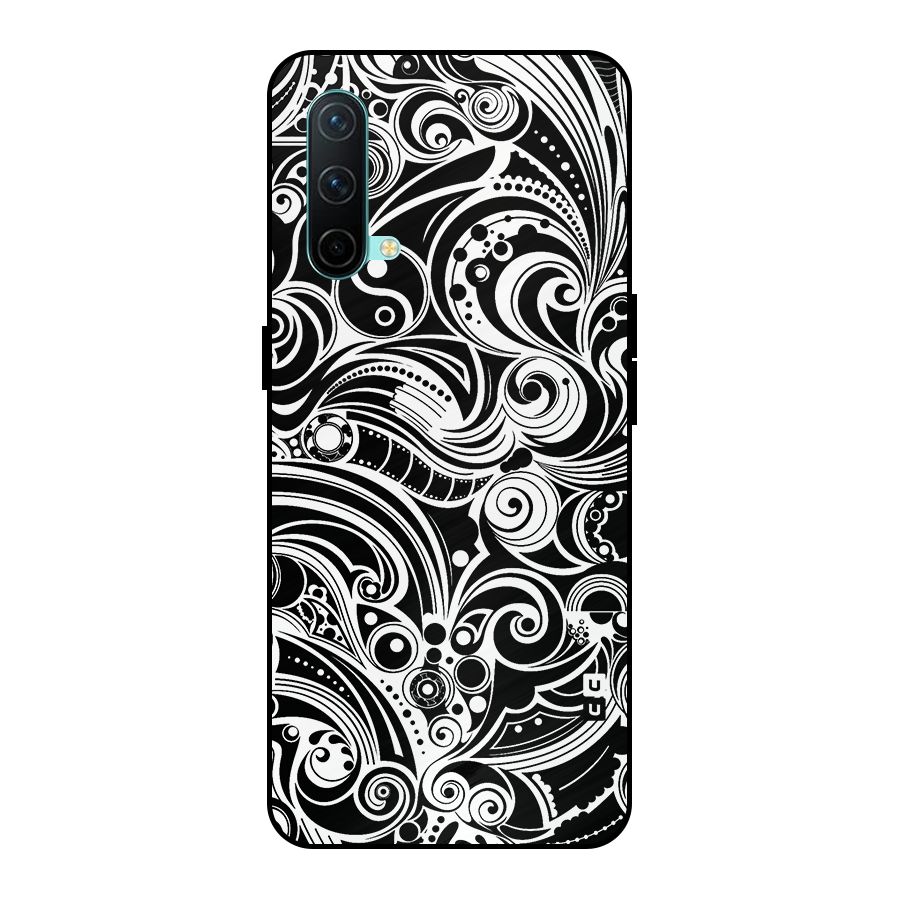 Maori Art Design Abstract Metal Back Case for OnePlus Nord CE 5G