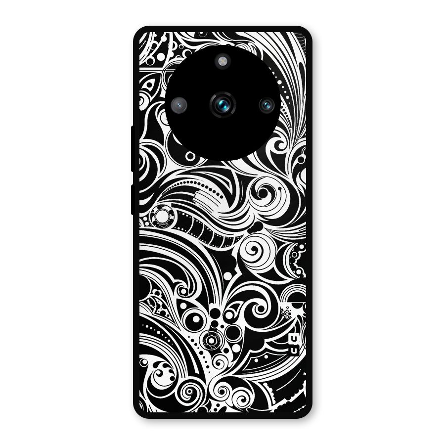 Maori Art Design Abstract Metal Back Case for Realme 11 Pro Plus