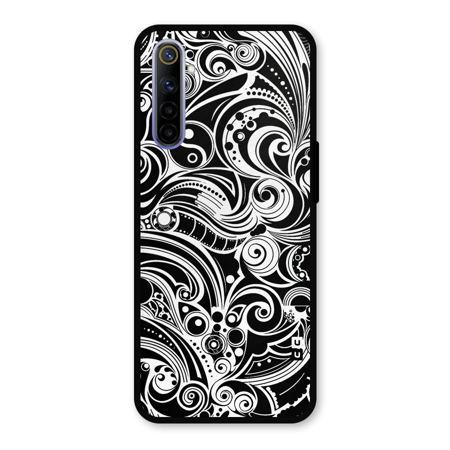 Maori Art Design Abstract Metal Back Case for Realme 6