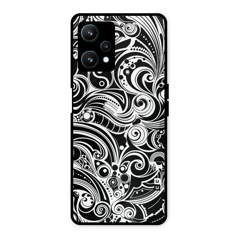 Maori Art Design Abstract Metal Back Case for Realme 9 Pro 5G