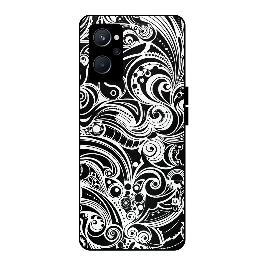 Maori Art Design Abstract Metal Back Case for Realme 9i 5G