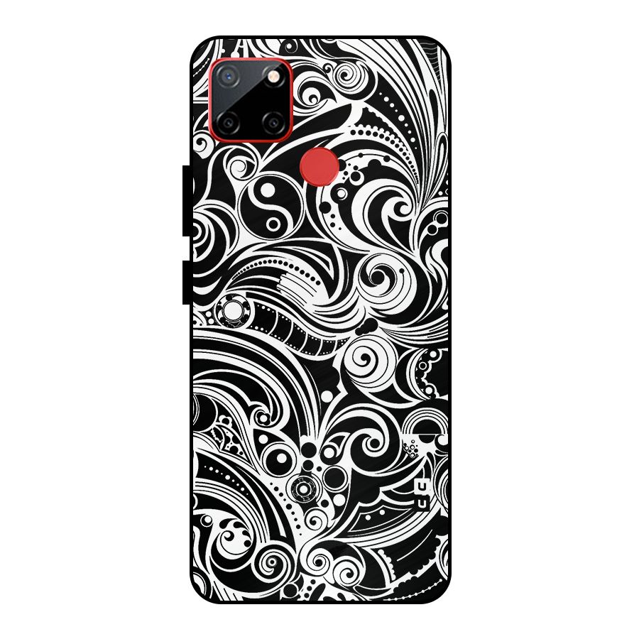 Maori Art Design Abstract Metal Back Case for Realme C12