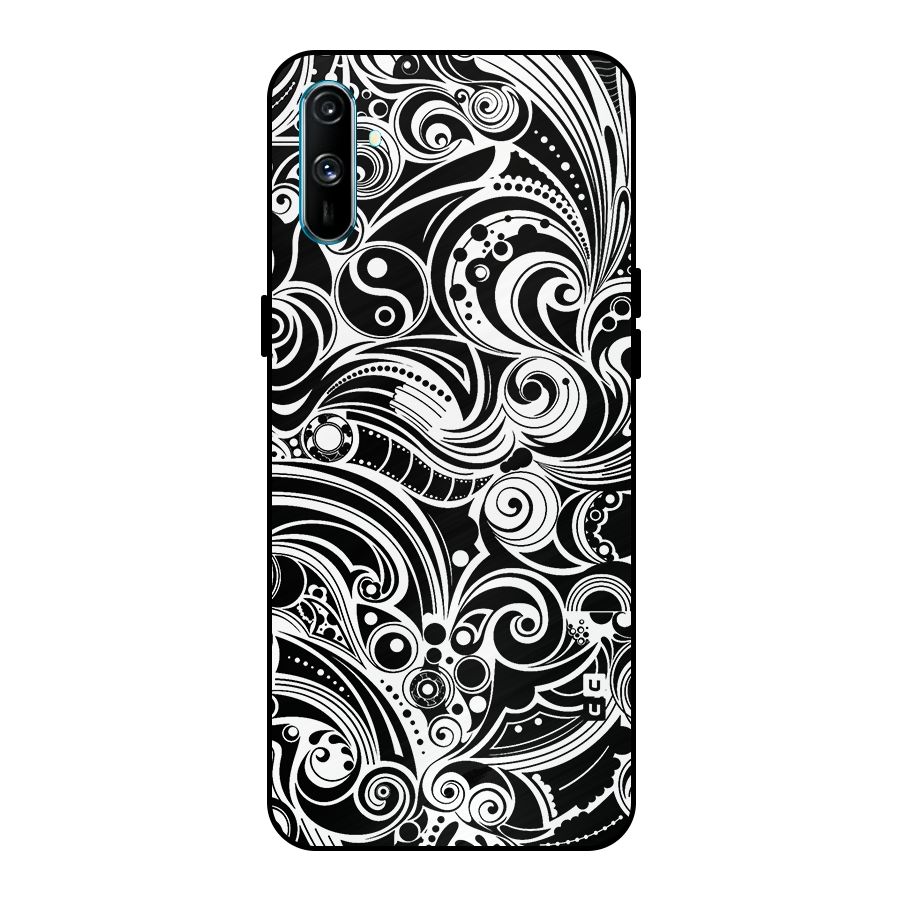 Maori Art Design Abstract Metal Back Case for Realme C3