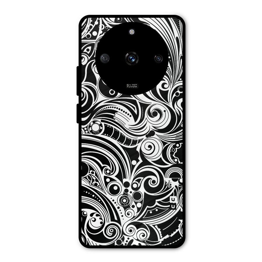 Maori Art Design Abstract Metal Back Case for Realme Narzo 60 5G
