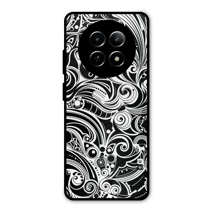 Maori Art Design Abstract Metal Back Case for Realme Narzo N65