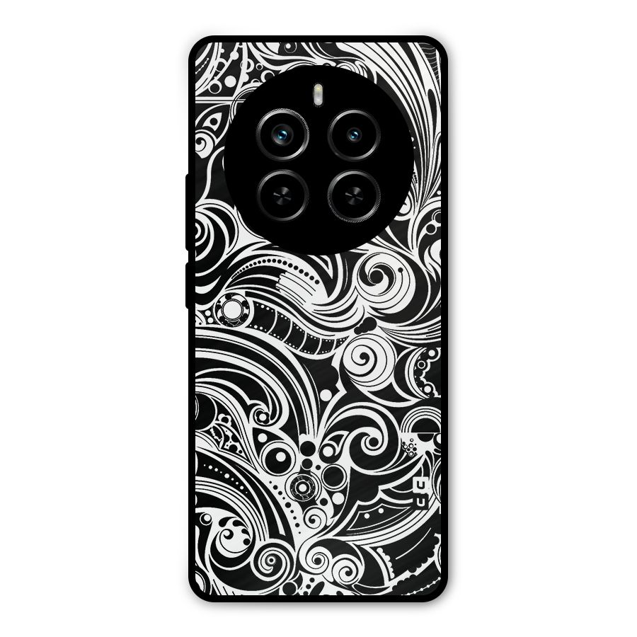 Maori Art Design Abstract Metal Back Case for Realme P1 Pro