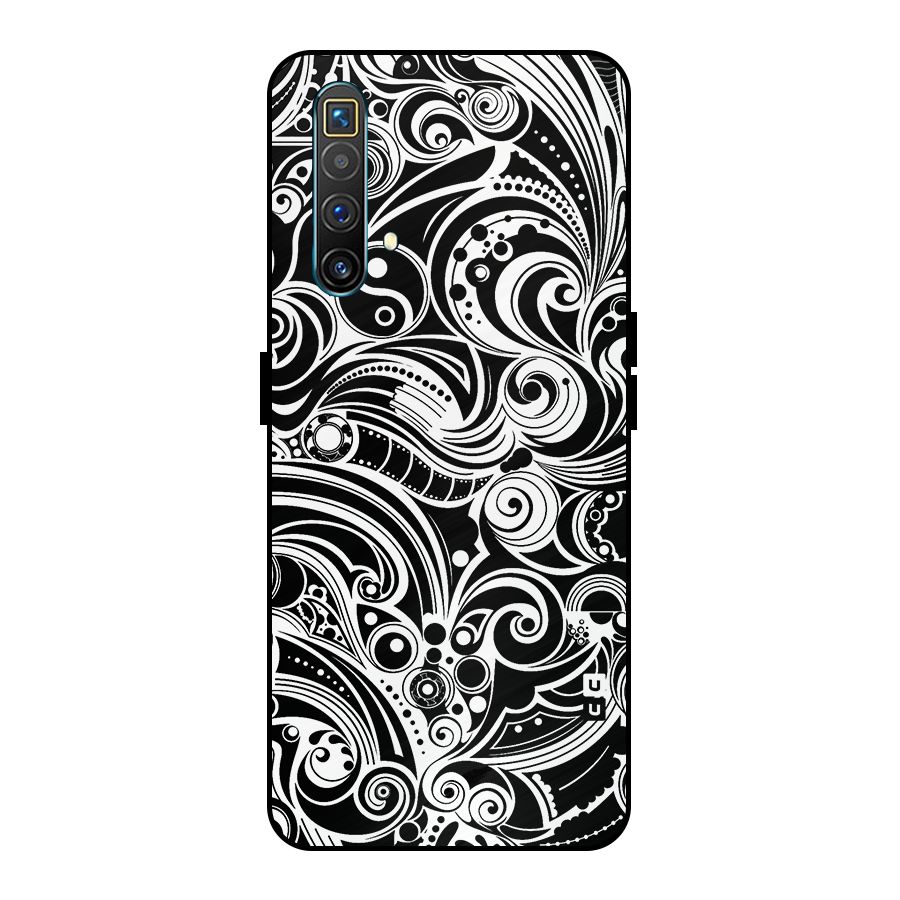 Maori Art Design Abstract Metal Back Case for Realme X3 SuperZoom
