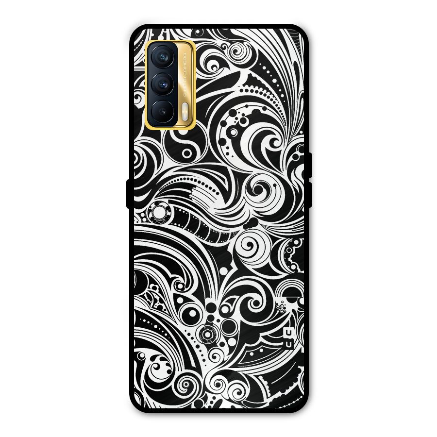 Maori Art Design Abstract Metal Back Case for Realme X7