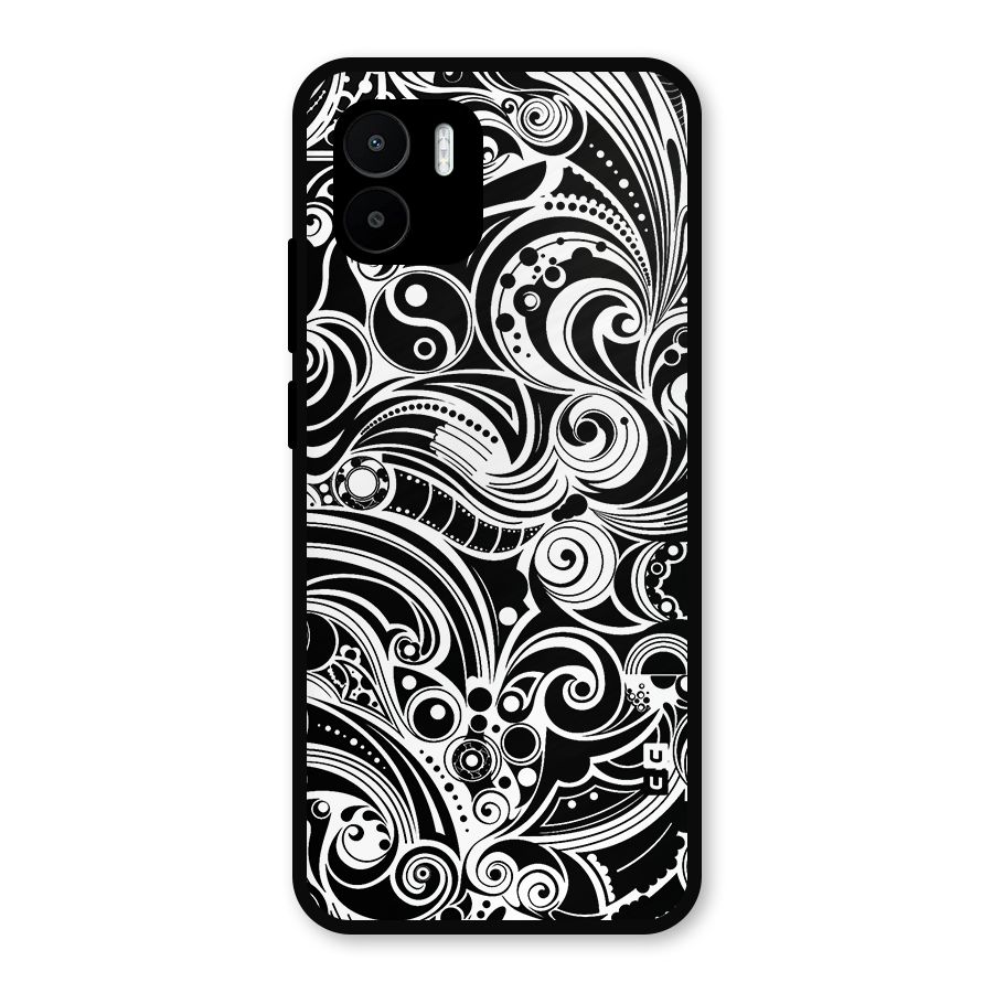Maori Art Design Abstract Metal Back Case for Redmi A2
