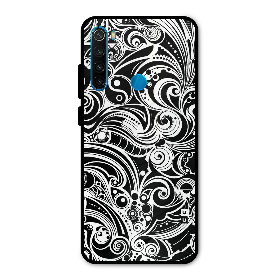 Maori Art Design Abstract Metal Back Case for Redmi Note 8
