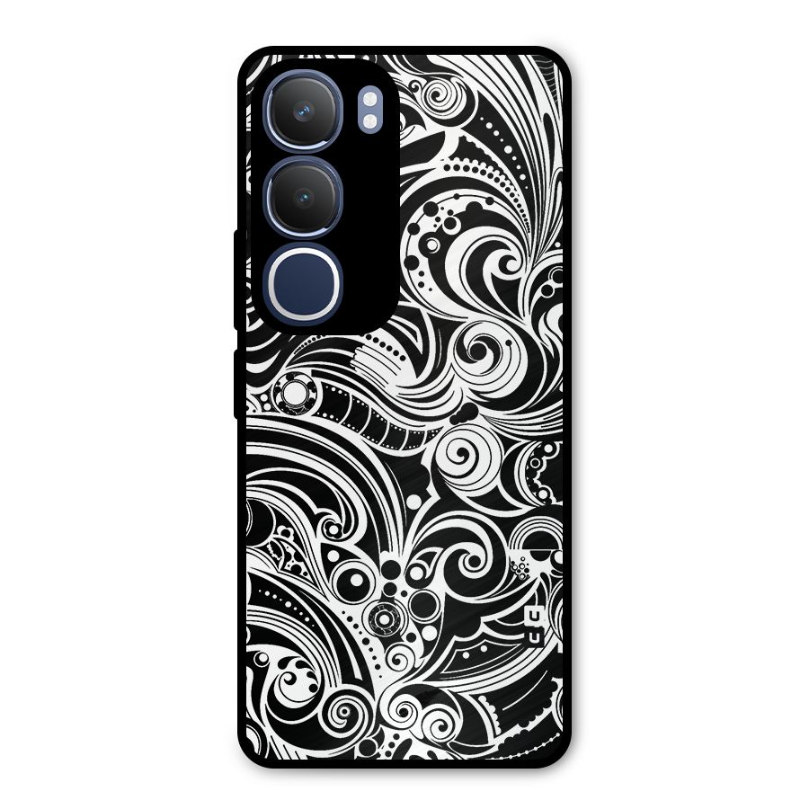 Maori Art Design Abstract Metal Back Case for Vivo Y29