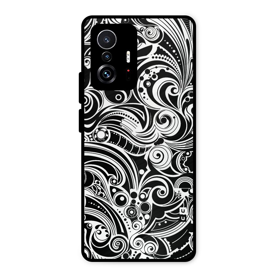 Maori Art Design Abstract Metal Back Case for Xiaomi 11T Pro