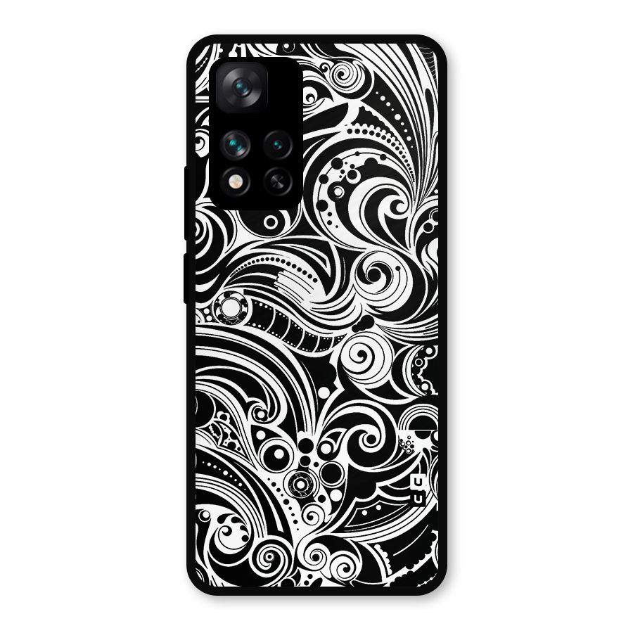 Maori Art Design Abstract Metal Back Case for Xiaomi 11i Hypercharge 5G