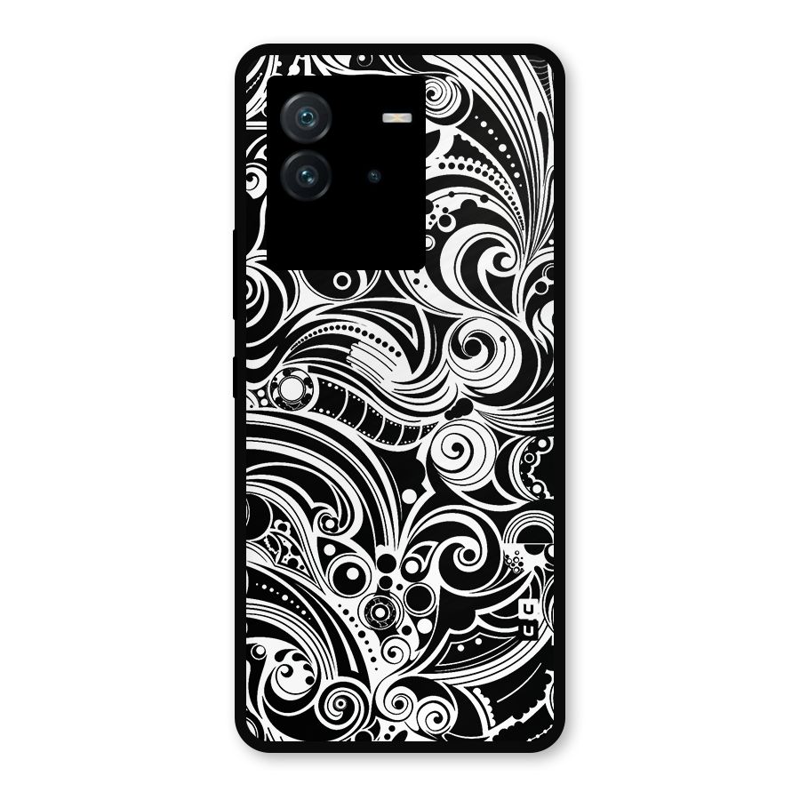 Maori Art Design Abstract Metal Back Case for iQOO Neo 6 5G