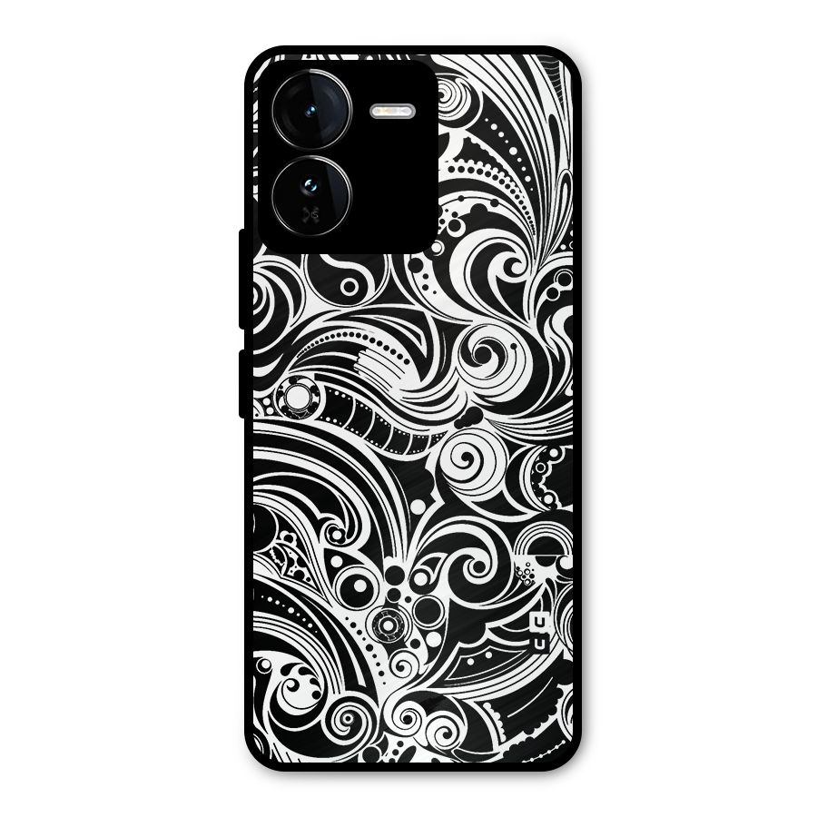 Maori Art Design Abstract Metal Back Case for iQOO Z9