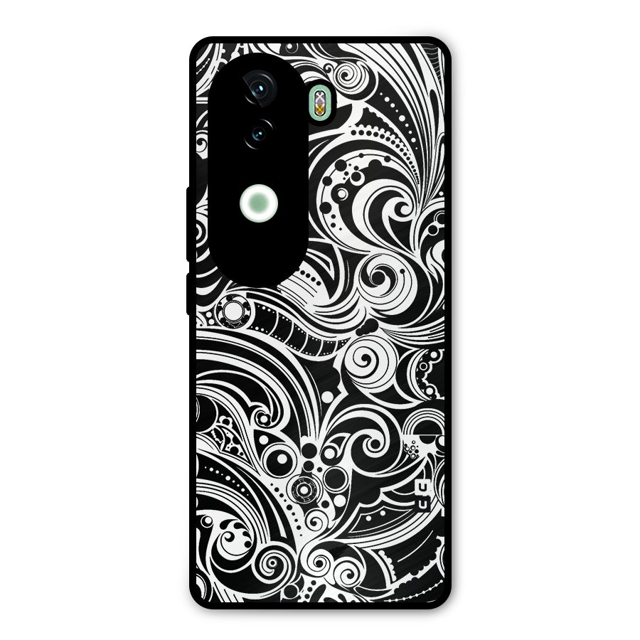 Maori Art Design Abstract Metal Back Case for iQOO Z9s
