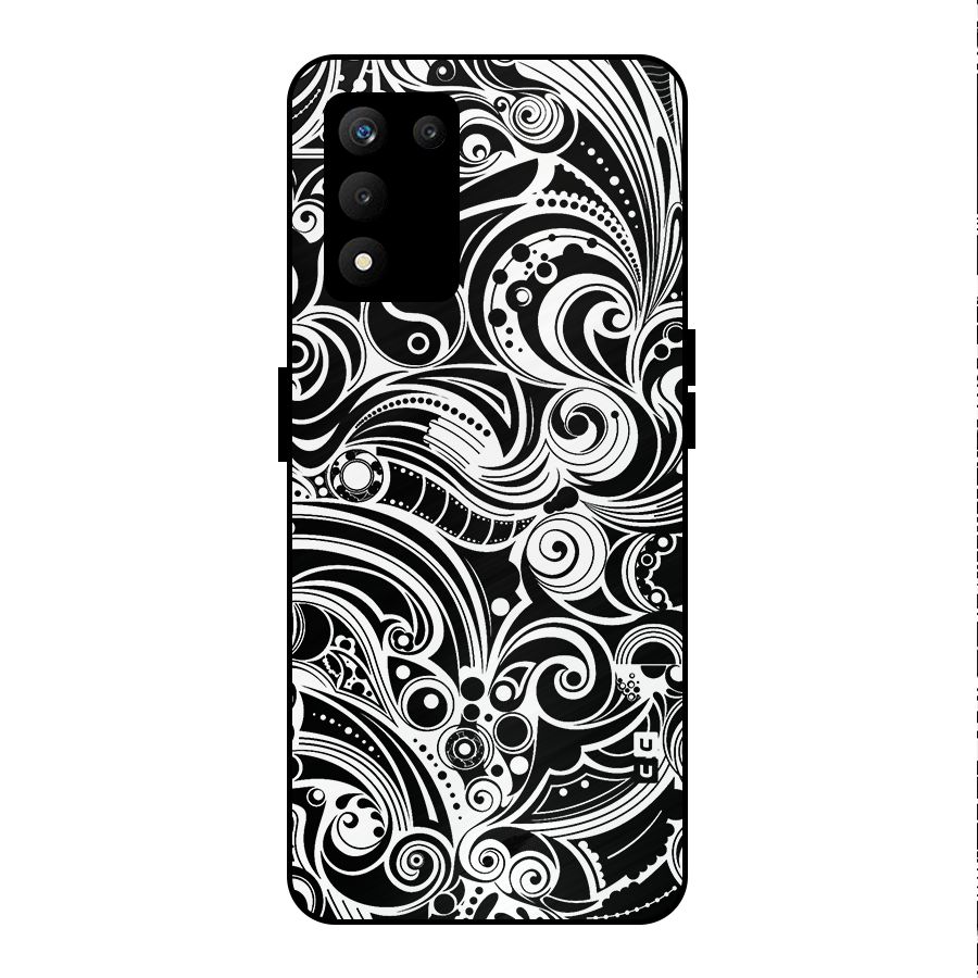 Maori Art Design Abstract Metal Back Case for realme 9 5G SE