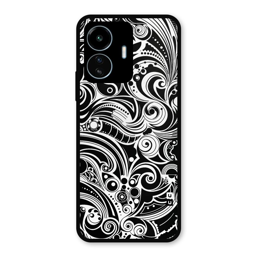 Maori Art Design Abstract Metal Back Case for vivo iQOO Z6 Lite 5G