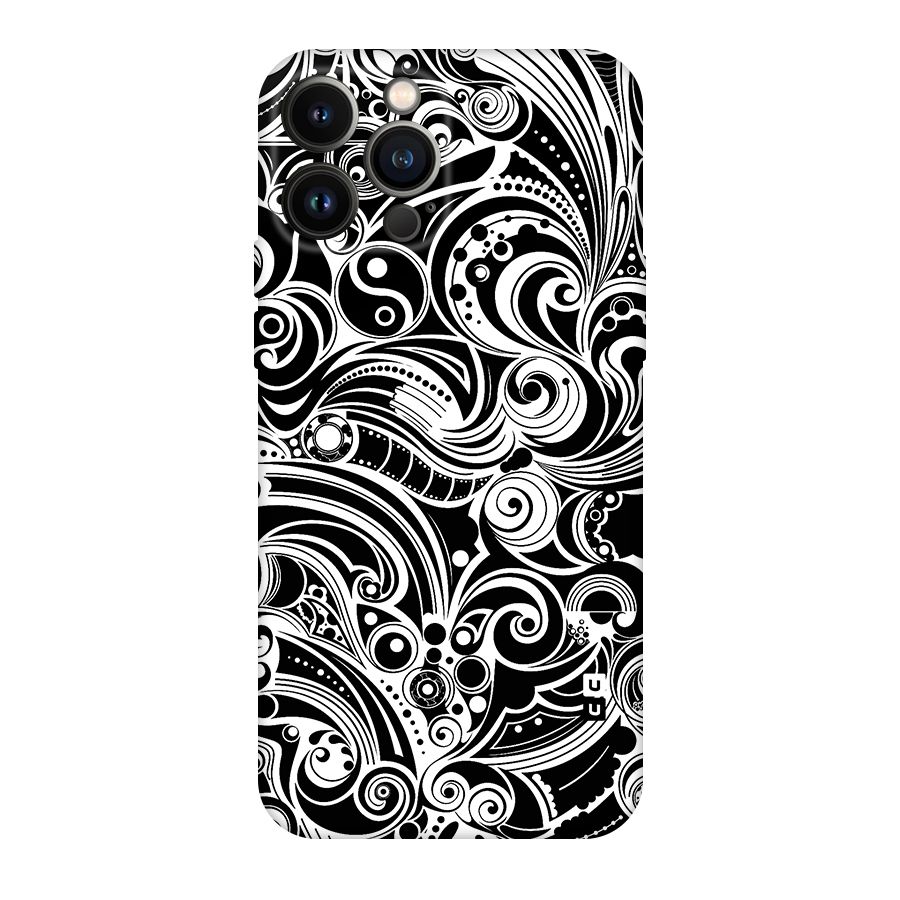 Maori Art Design Abstract Original Polycarbonate Back Case for iPhone 13 Pro Max