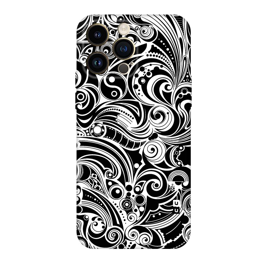 Maori Art Design Abstract Original Polycarbonate Back Case for iPhone 14 Pro Max