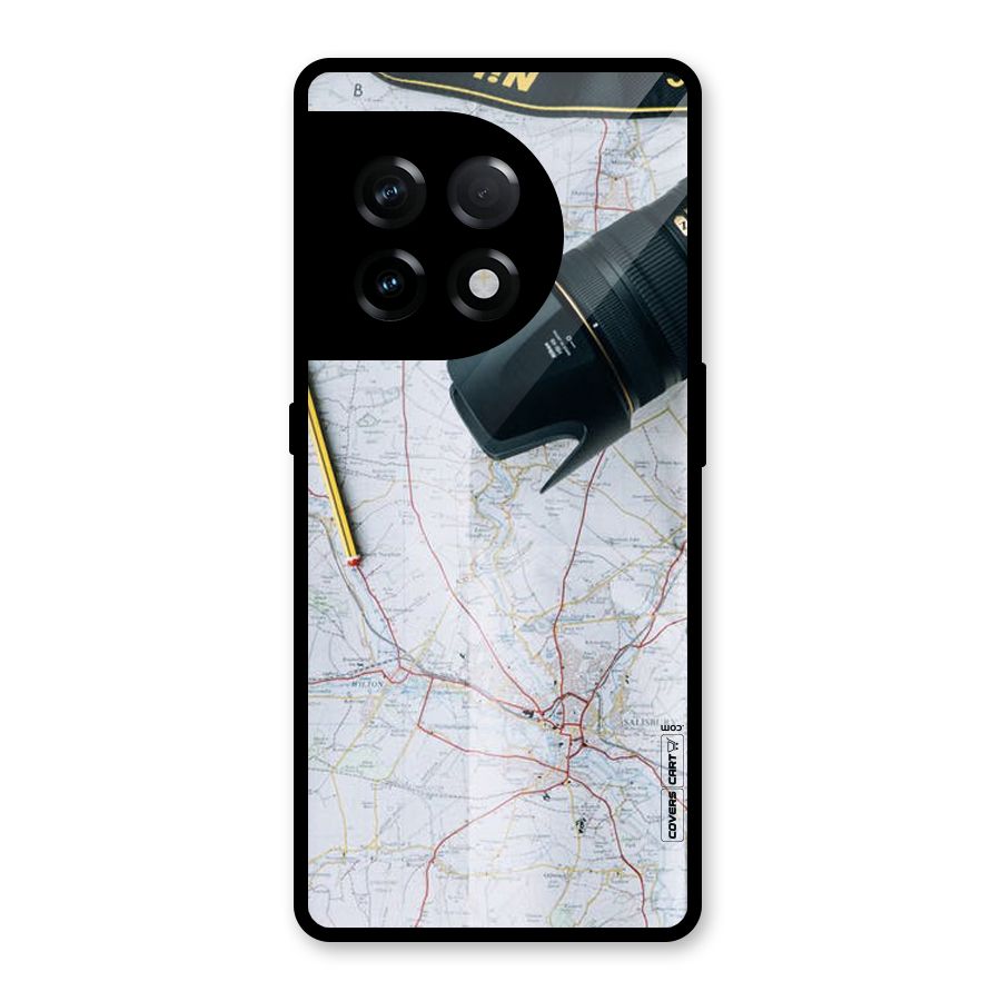 Map And Camera Glass Back Case for OnePlus 11R