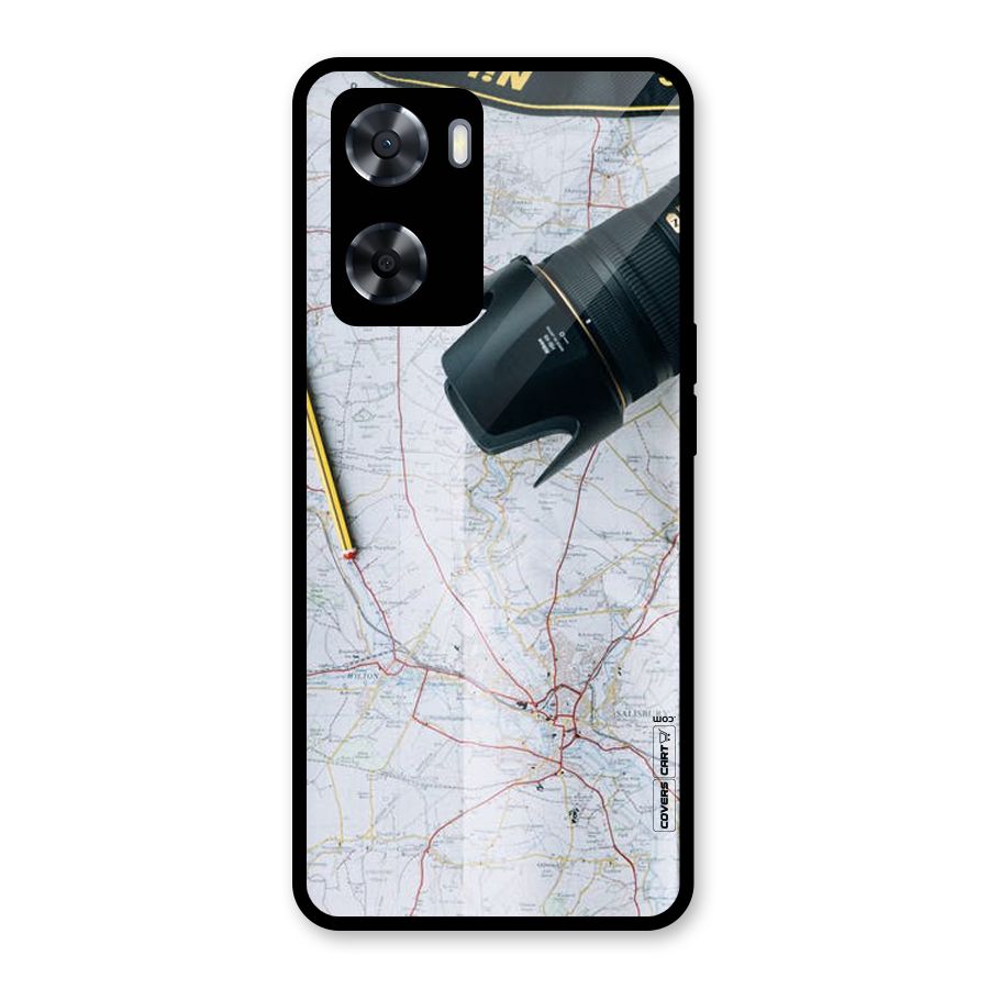 Map And Camera Glass Back Case for OnePlus Nord N20 SE