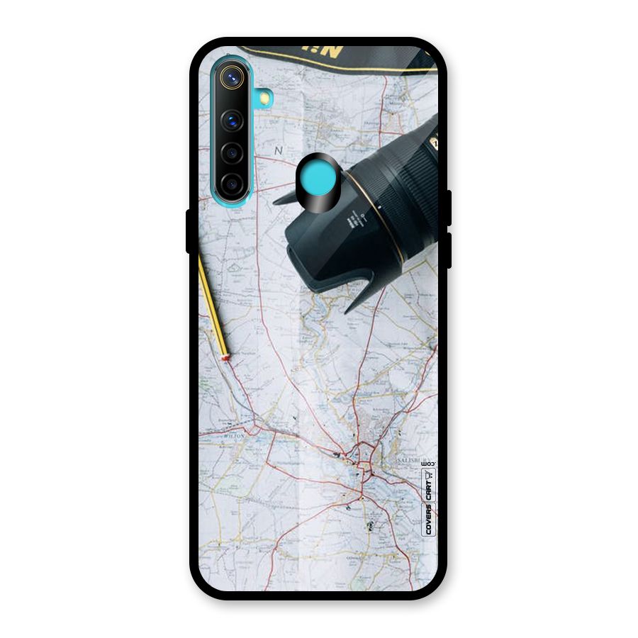 Map And Camera Glass Back Case for Realme Narzo 10