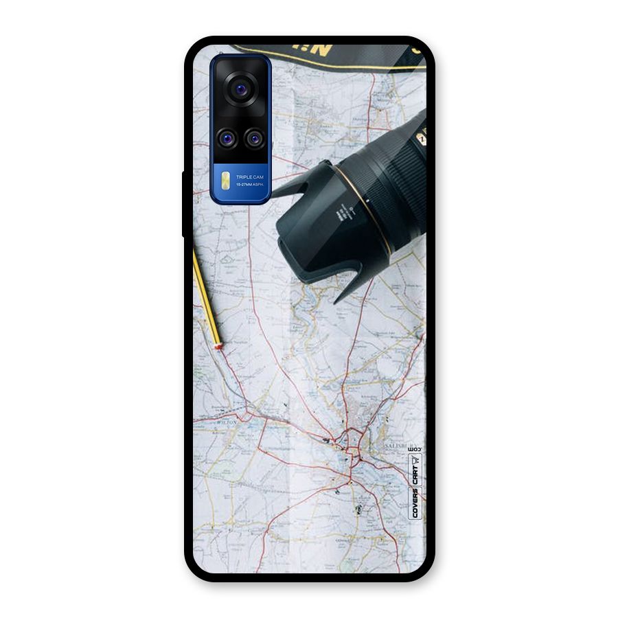 Map And Camera Glass Back Case for Vivo Y31