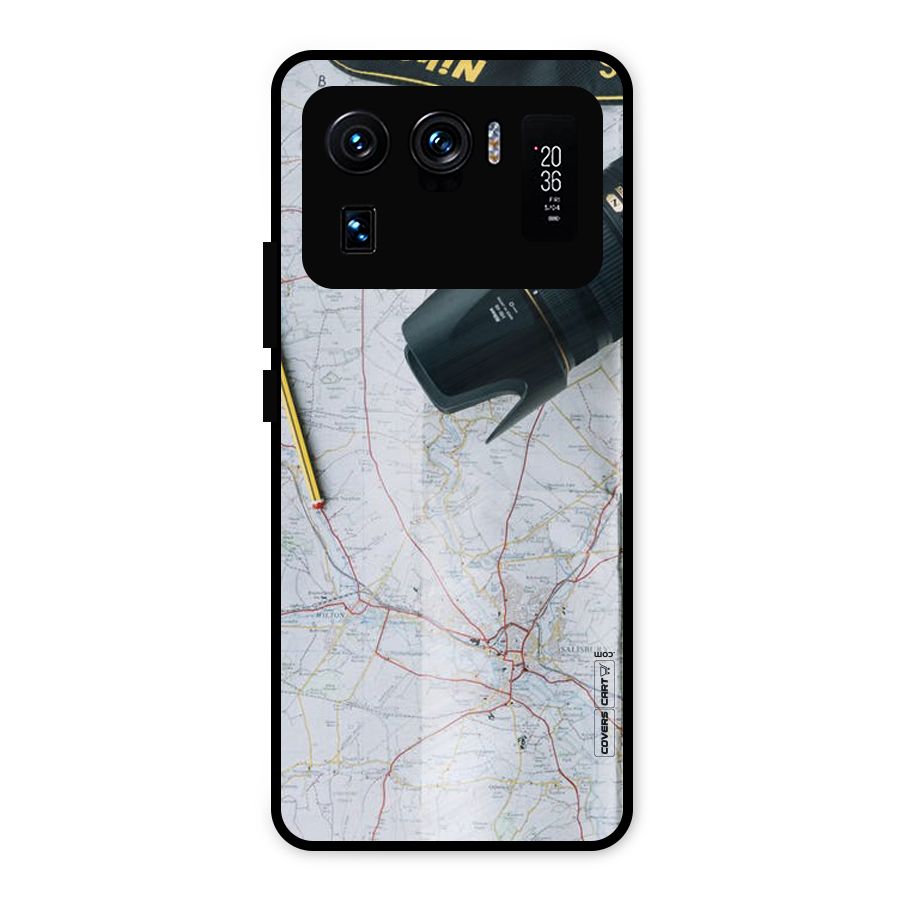 Map And Camera Metal Back Case for Mi 11 Ultra