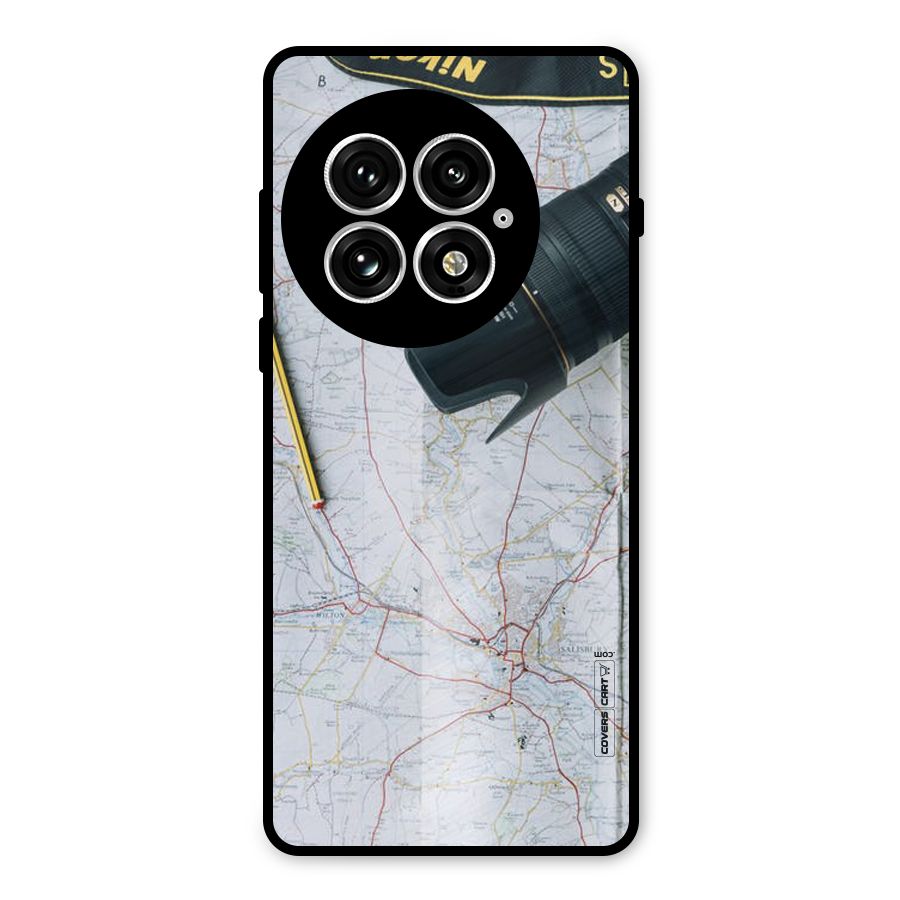 Map And Camera Metal Back Case for OnePlus 13