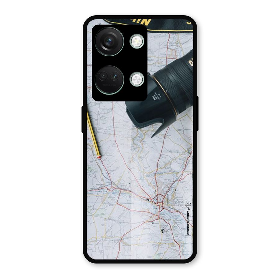 Map And Camera Metal Back Case for OnePlus Nord 3