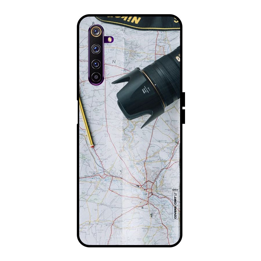 Map And Camera Metal Back Case for Realme 6 Pro