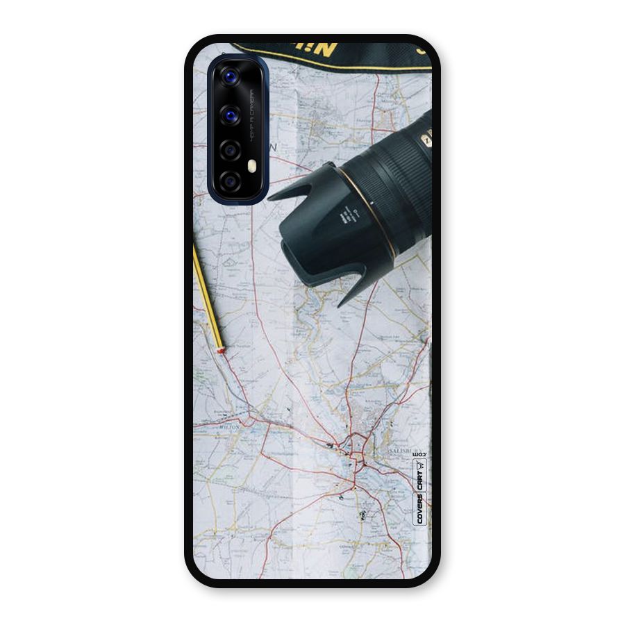Map And Camera Metal Back Case for Realme Narzo 20 Pro