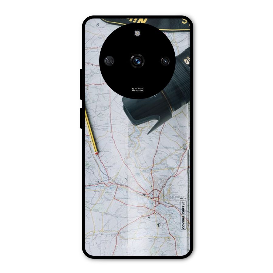 Map And Camera Metal Back Case for Realme Narzo 60 5G