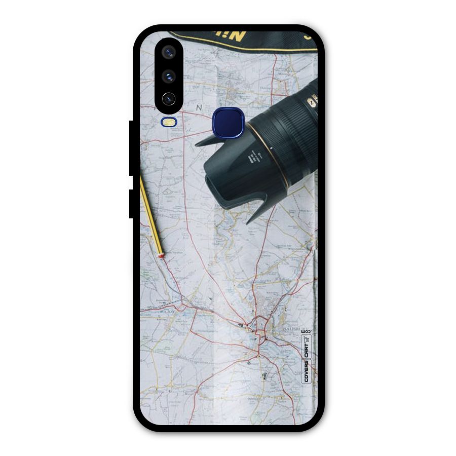 Map And Camera Metal Back Case for Vivo U10
