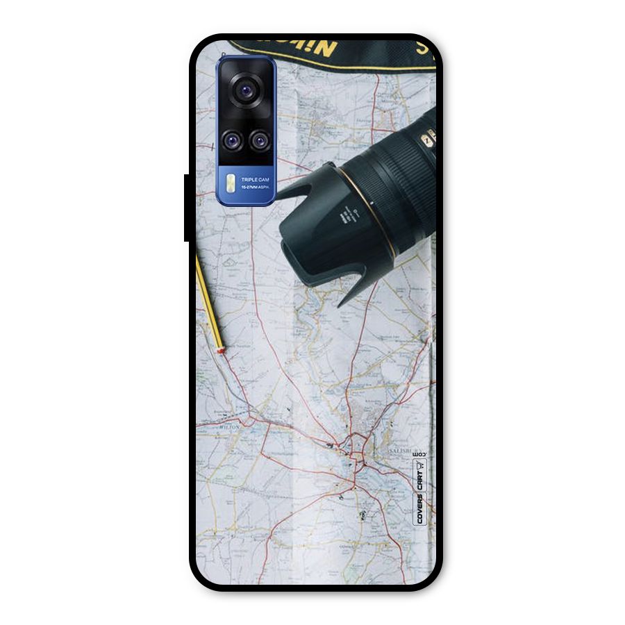 Map And Camera Metal Back Case for Vivo Y31