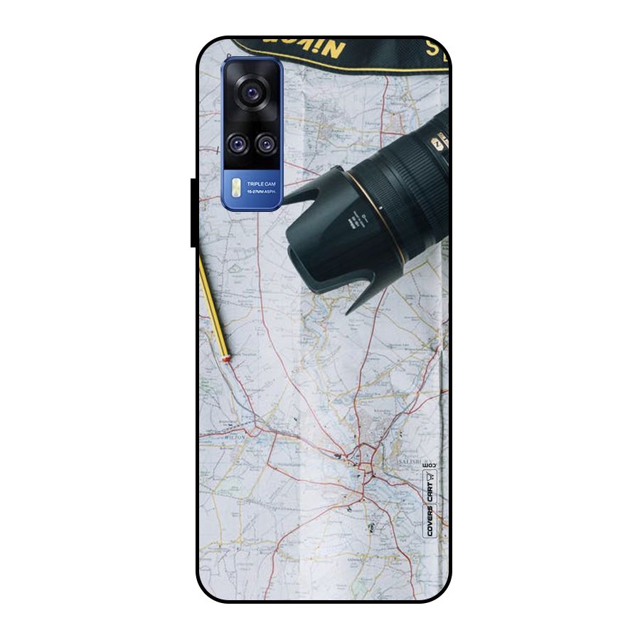 Map And Camera Metal Back Case for Vivo Y51