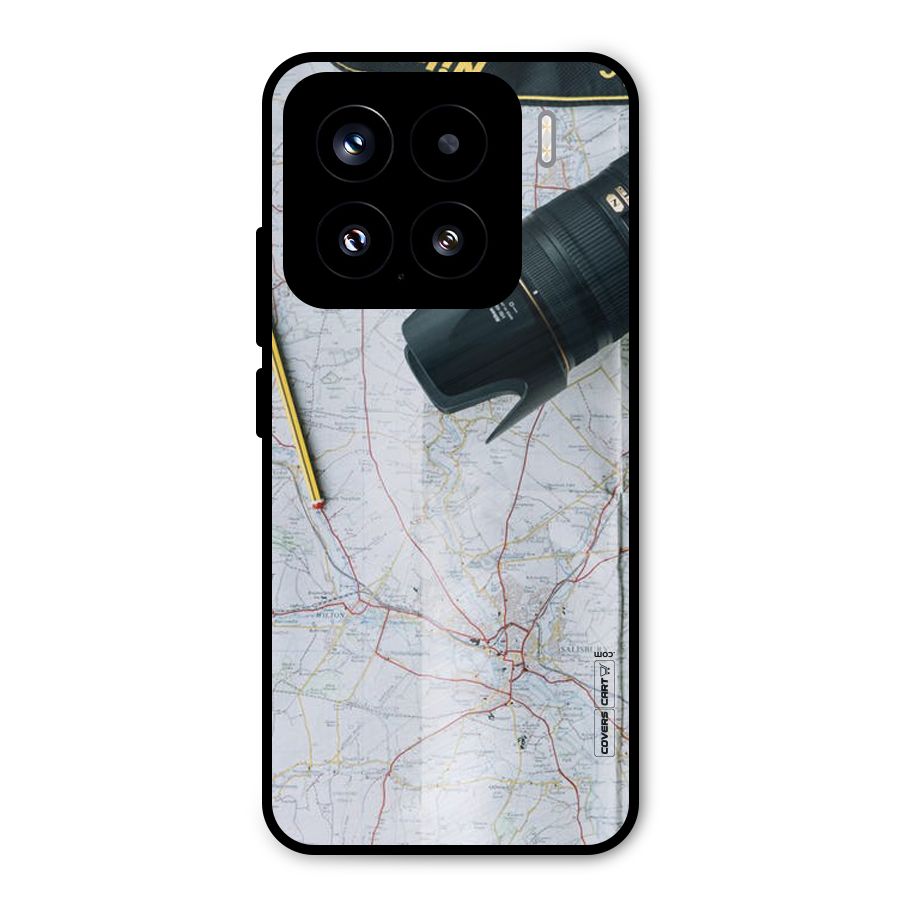 Map And Camera Metal Back Case for Xiaomi 15