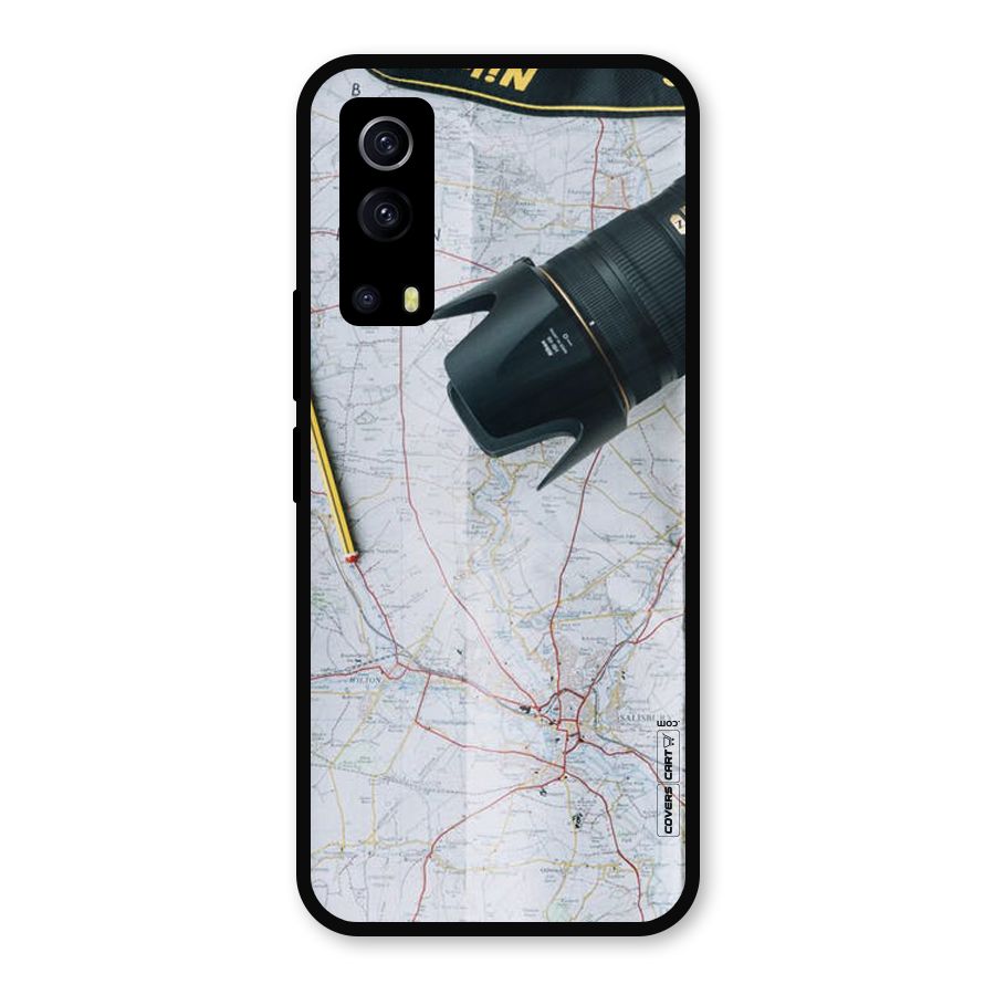 Map And Camera Metal Back Case for iQOO Z3