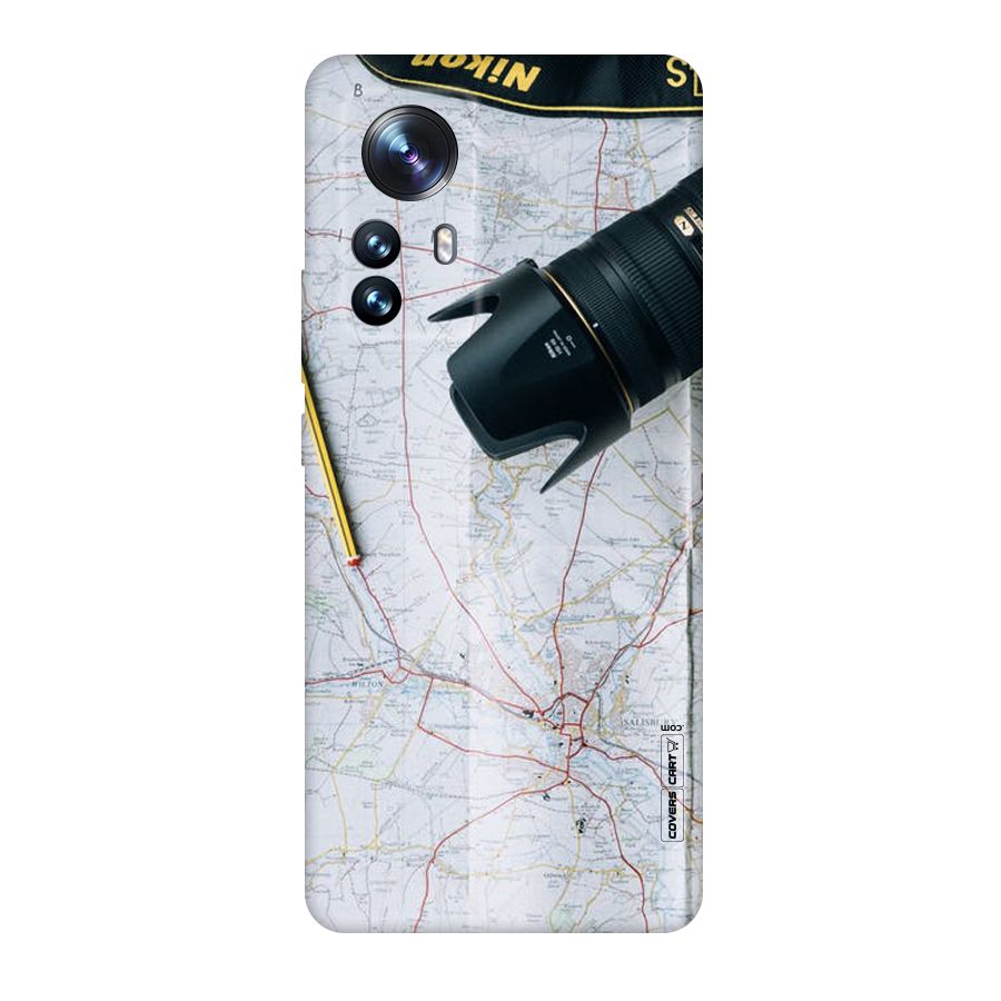 Map And Camera Original Polycarbonate Back Case for Xiaomi 12 Pro