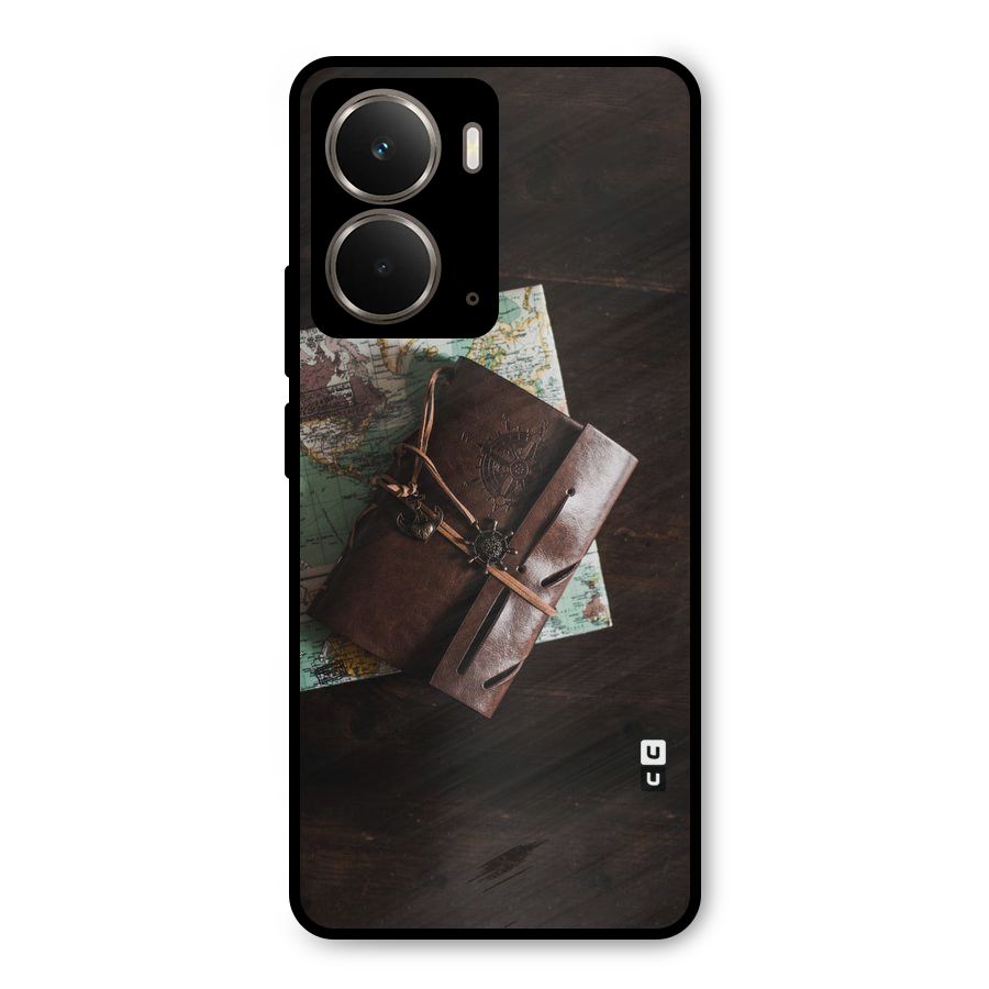 Map Journal Metal Back Case for Realme P3
