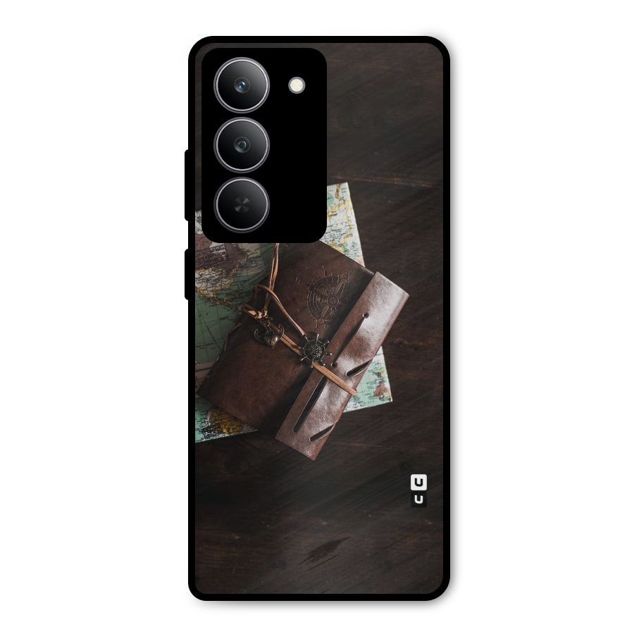 Map Journal Metal Back Case for Realme P3x