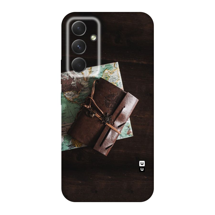 Map Journal Original Polycarbonate Back Case for Galaxy A54