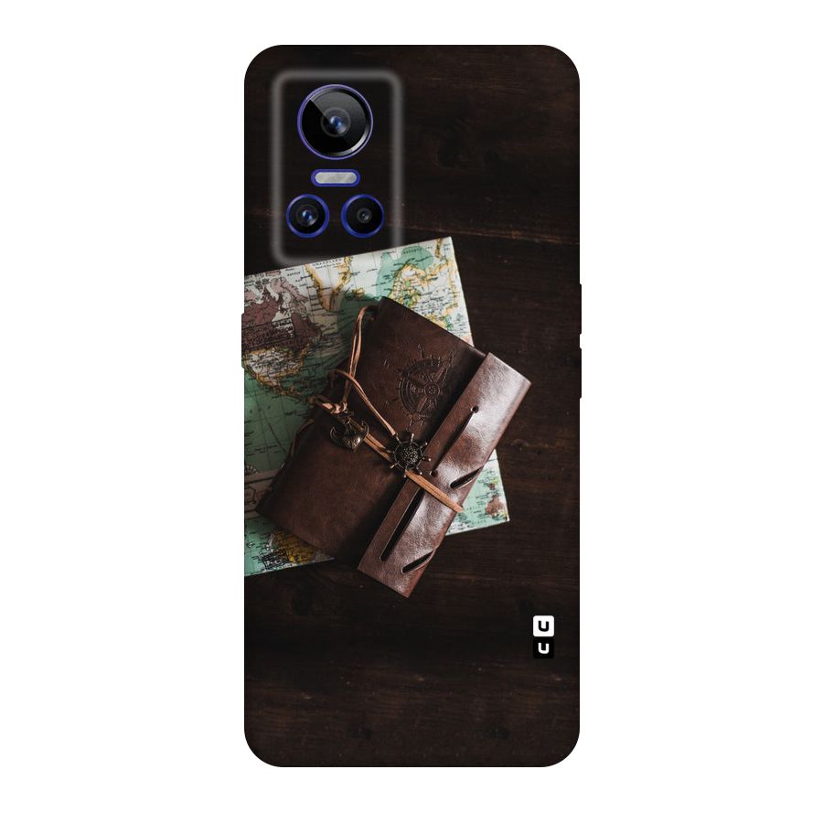 Map Journal Original Polycarbonate Back Case for Realme GT Neo 3