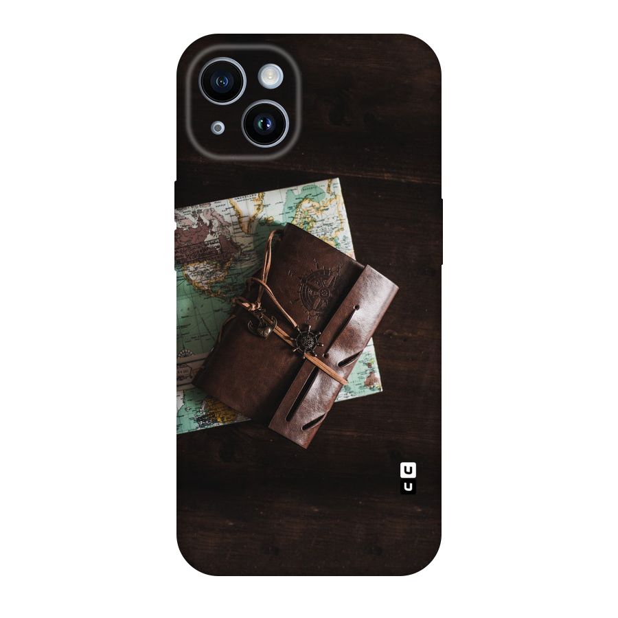 Map Journal Original Polycarbonate Back Case for iPhone 14