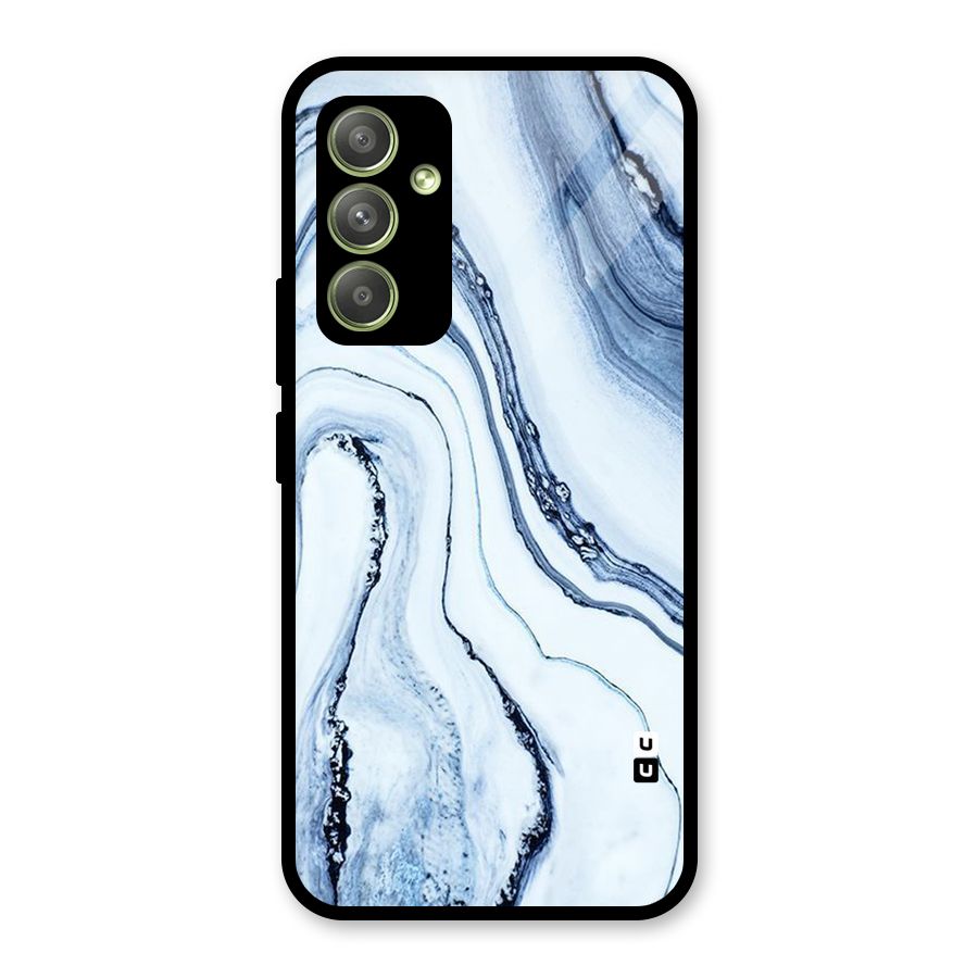 Marble Awesome Glass Back Case for Galaxy A54