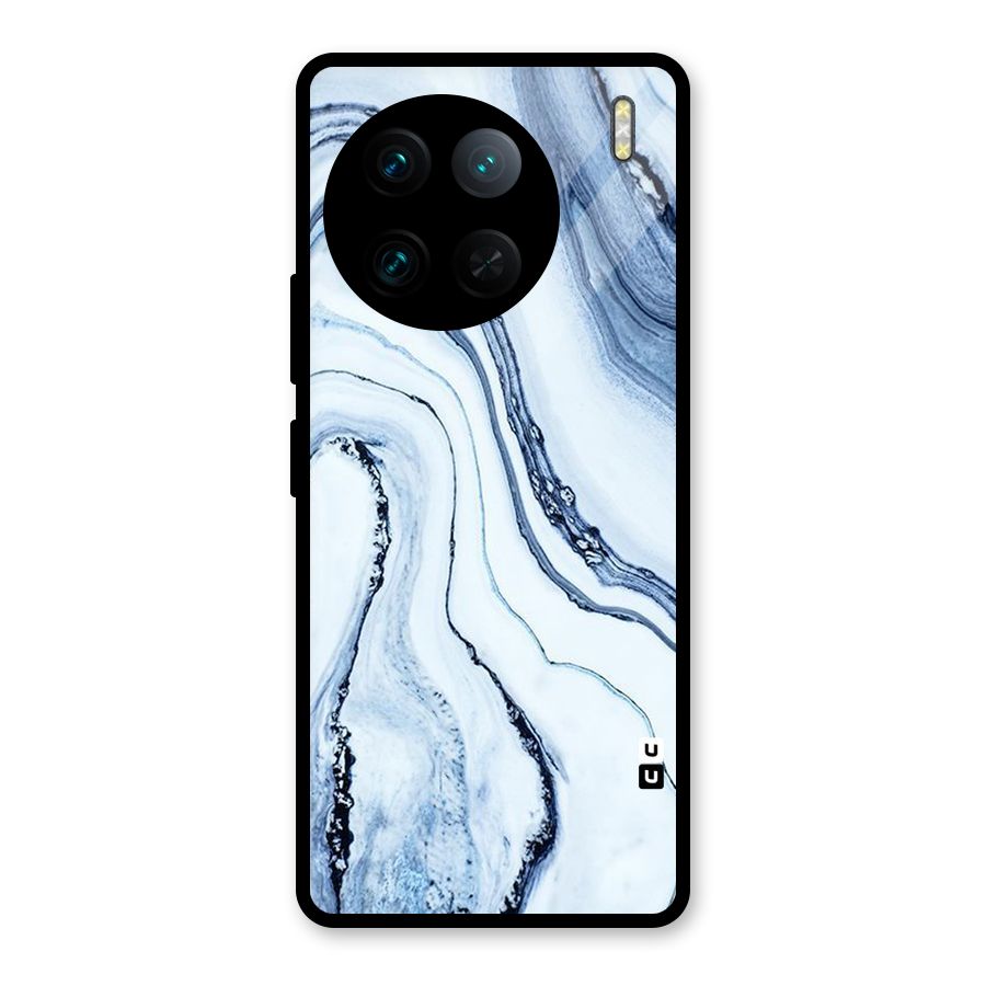 Marble Awesome Glass Back Case for Vivo X90 Pro