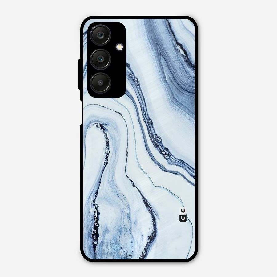 Marble Awesome Metal Back Case for Galaxy A25 5G