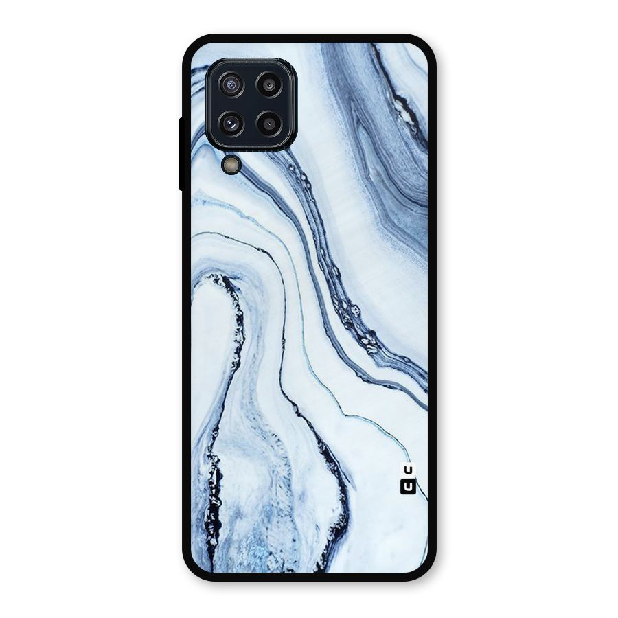 Marble Awesome Metal Back Case for Galaxy M32